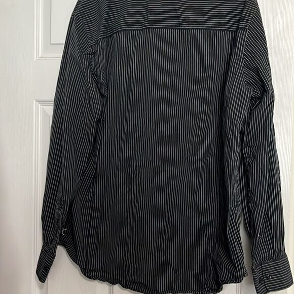Express - Button Up - Striped Shirt - L - Picture 6 of 7
